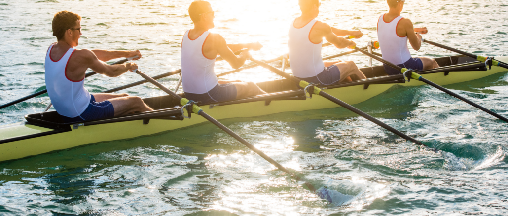 rowing on melton hill lake in oak ridge tennessee